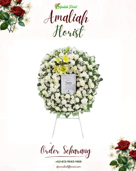 Krans Bunga Duka Pesuruhan